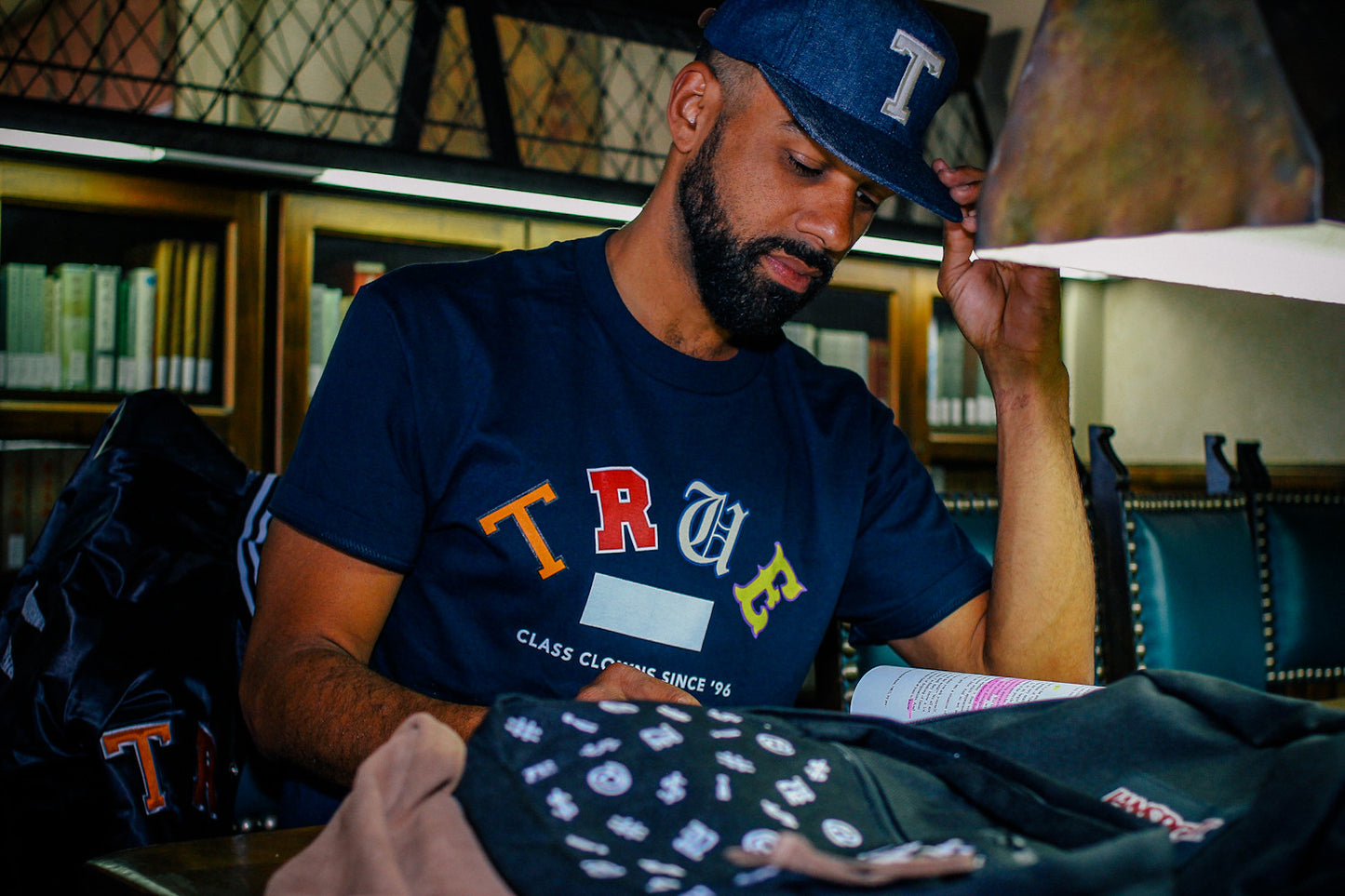 True Mens Class Clowns T-Shirt Navy - Shop True Clothing