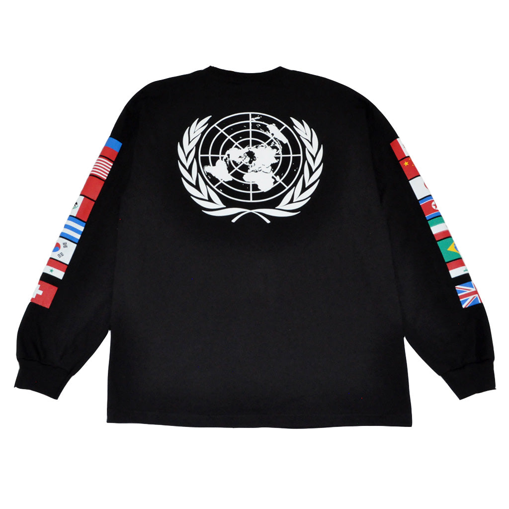 Mens True BBQ Long Sleeve T-Shirt Black - Shop True Clothing