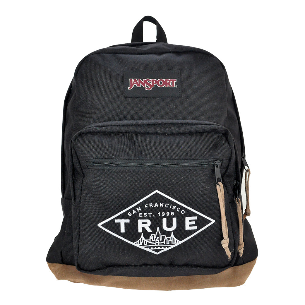 True x Jansport Right Pack Established Basic Backpack, Black - Shop True Clothing