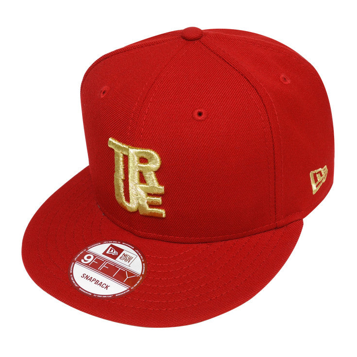 True Logo New Era Snapback Cap Red/Gold – Shop True Clothing