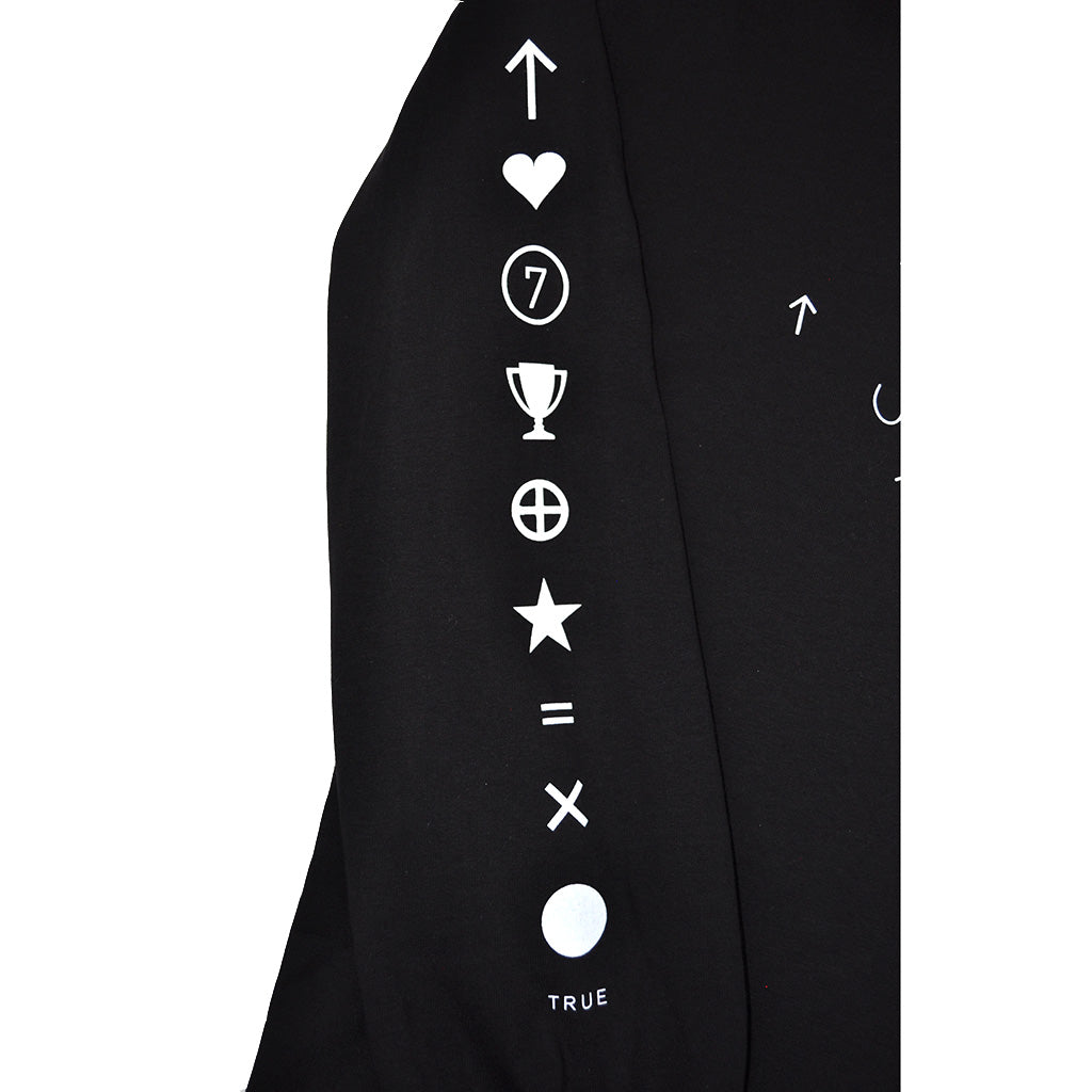 Mens True Pleasure Pain Long Sleeve T-Shirt Black - Shop True Clothing