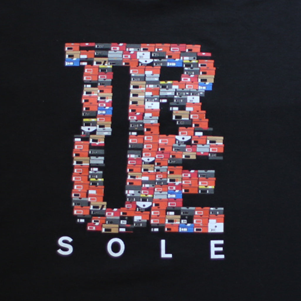 Mens True Sole 3 T-Shirt Black