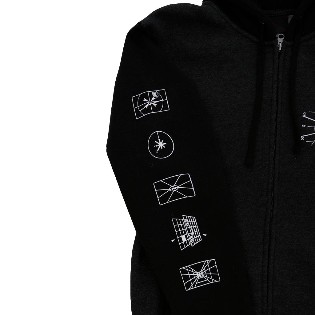 Mens True Stay On Target Jacket Charcoal/Black - Shop True Clothing