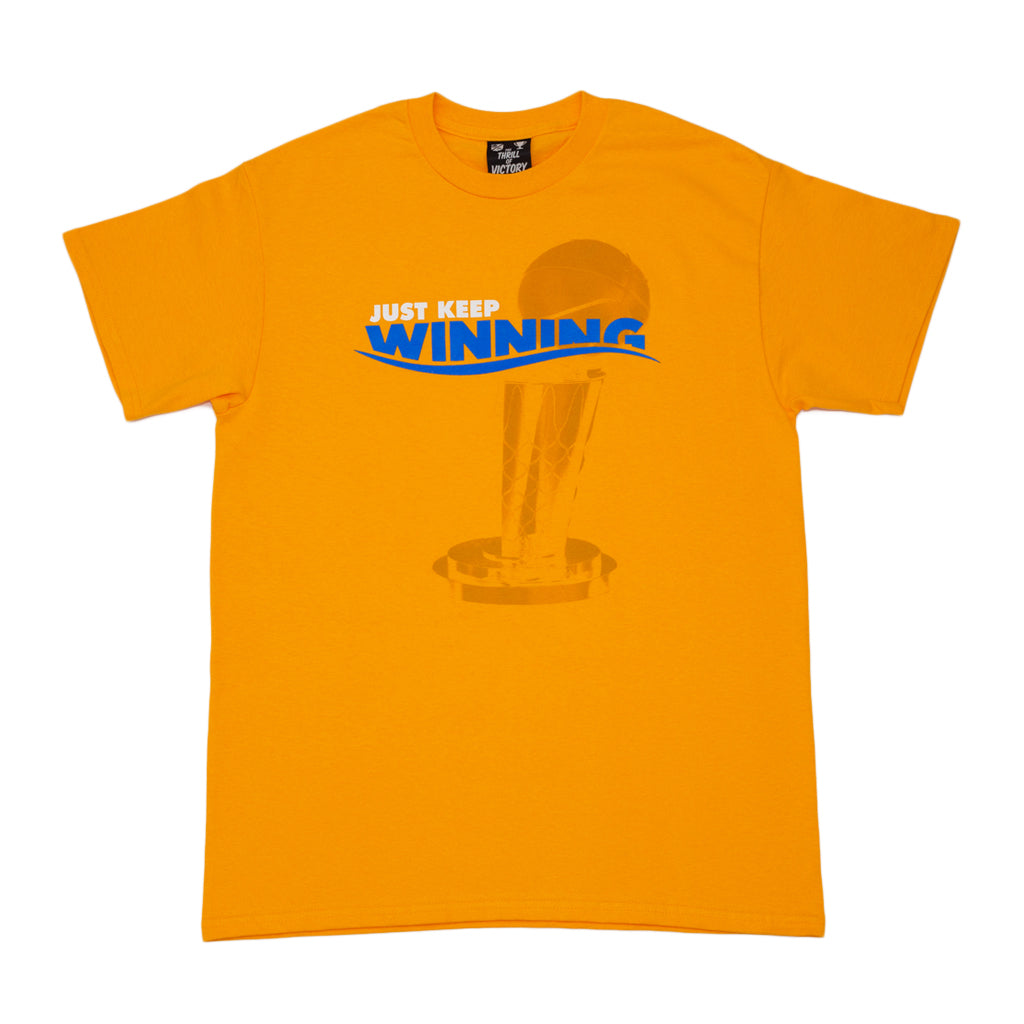 Men's Thrill Of Victory Keep Winning T-Shirt Gold