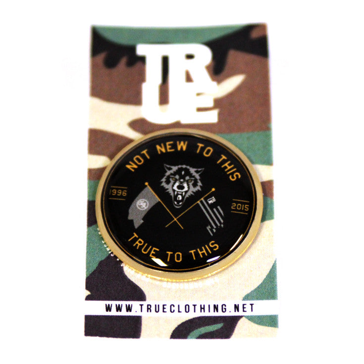 True Wolves Lapel Pin - Shop True Clothing