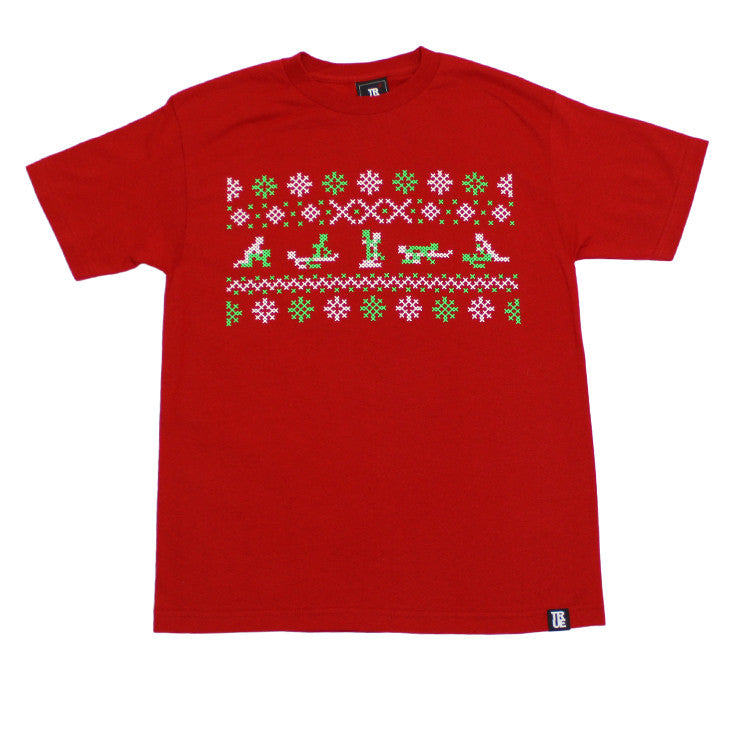 Mens True XXX-Mas T-Shirt Red - Shop True Clothing