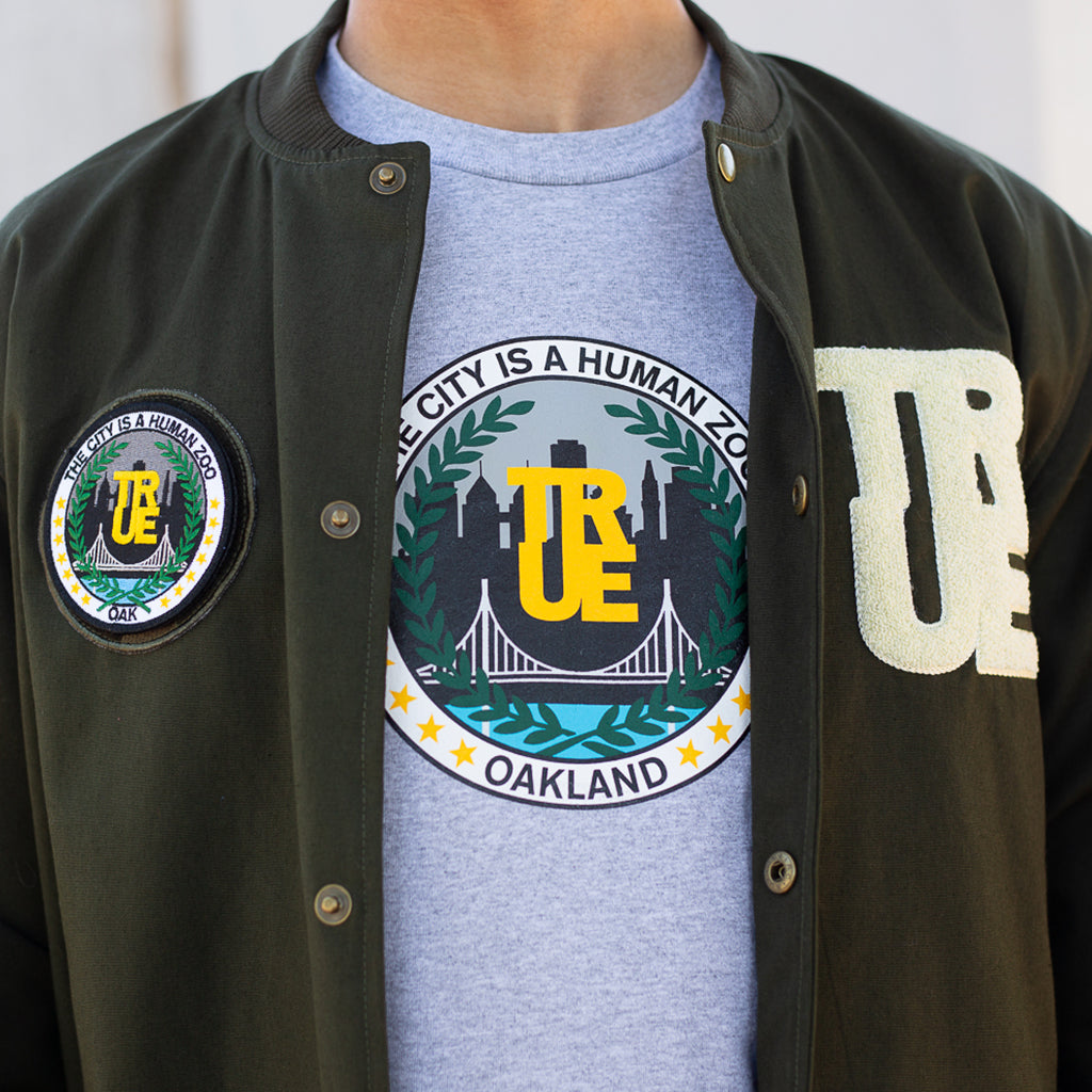 Men's True General Purpose Varsity Jacket Olive