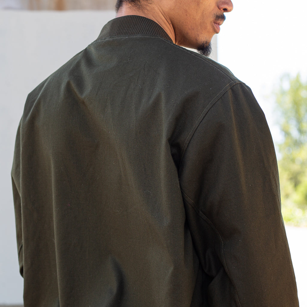 Men's True General Purpose Varsity Jacket Olive