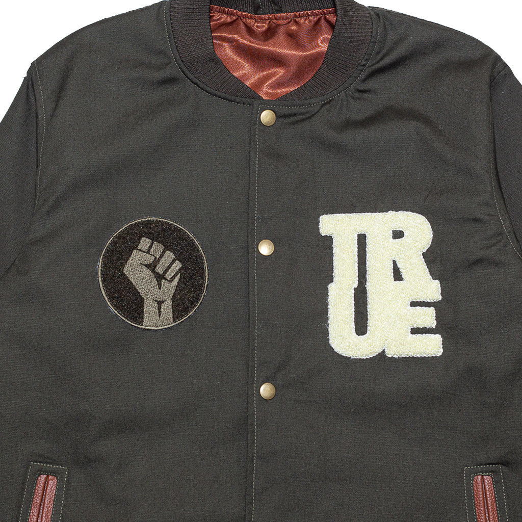 Men's True General Purpose Varsity Jacket Olive