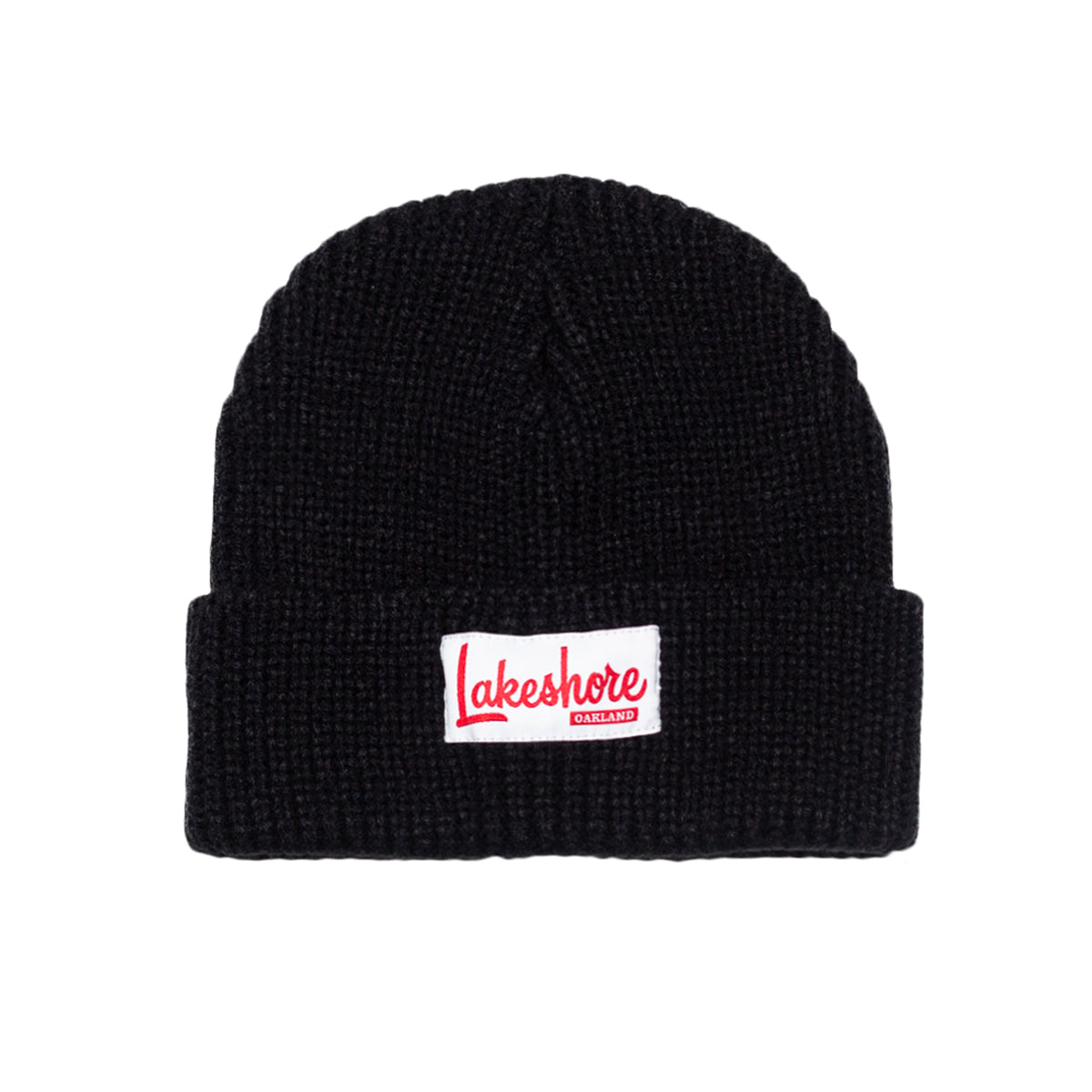True Lakeshore Waffle Beanie Black