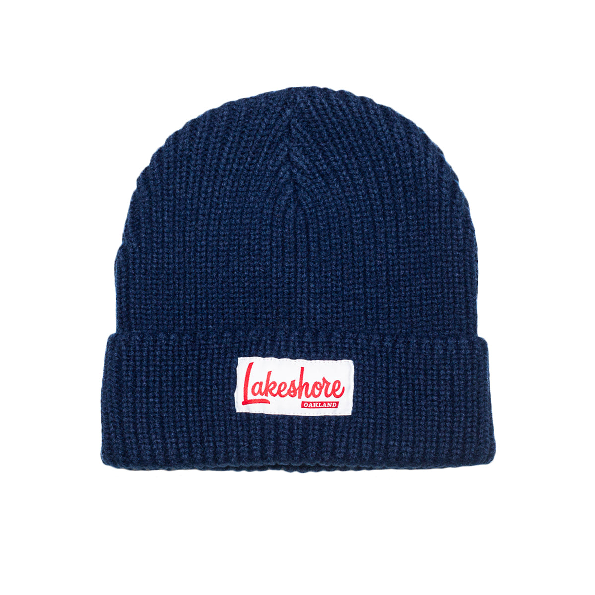 True Lakeshore Waffle Beanie Navy