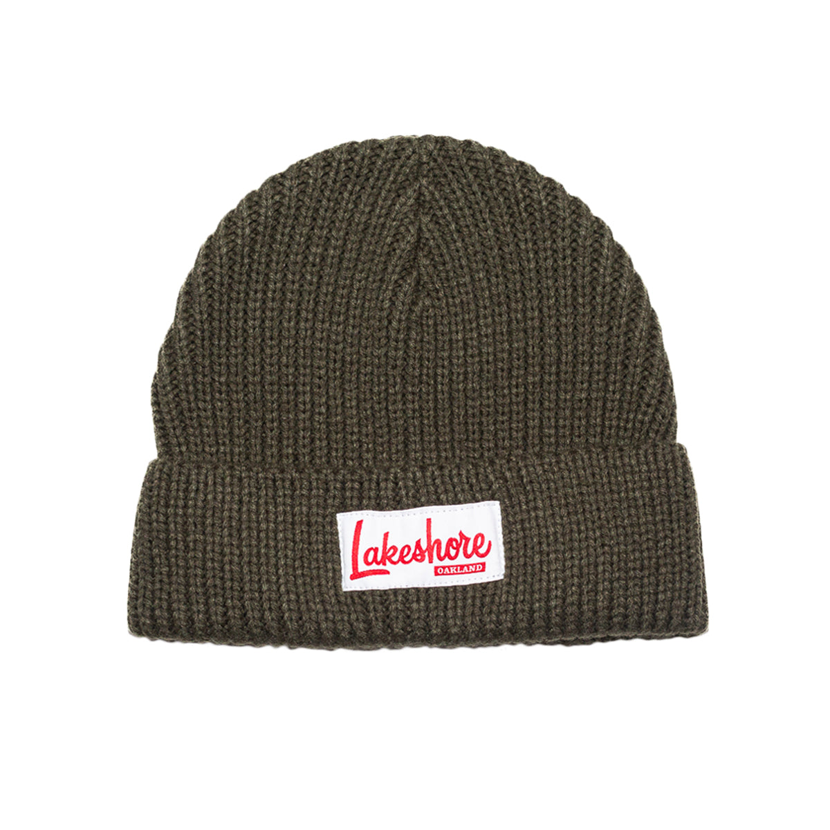 True Lakeshore Waffle Beanie Green