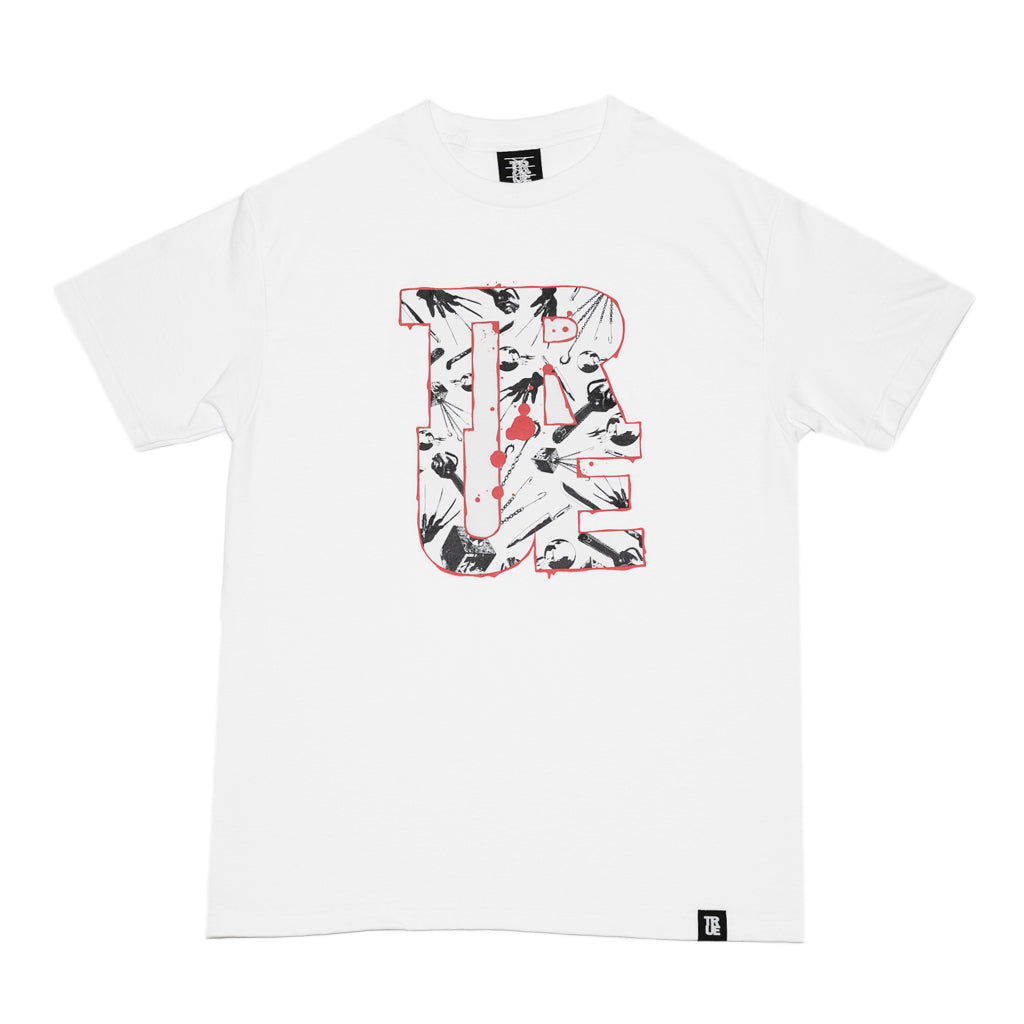 Men's True Slasher T-Shirt White – Shop True Clothing