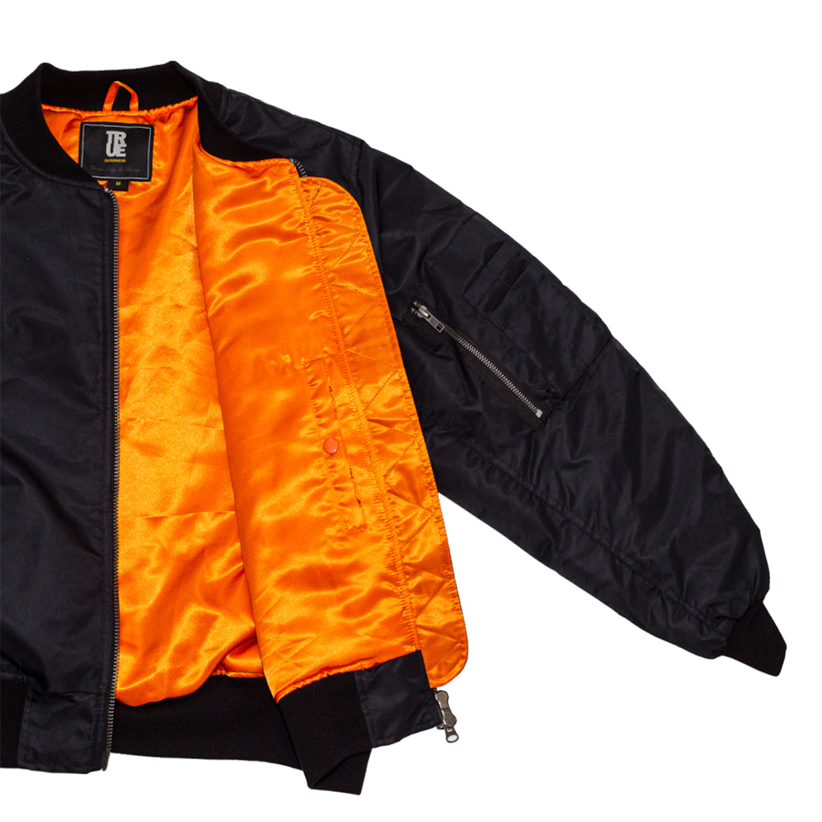 Men's True Peace, Power Flight Jacket Black