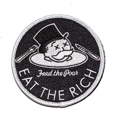 True Eat The Rich Velcro Patch