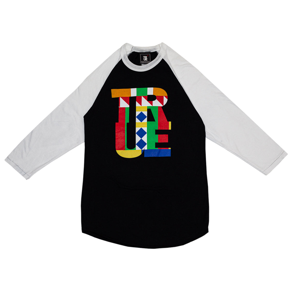 Women's True Vinta Raglan T-Shirt Black/White