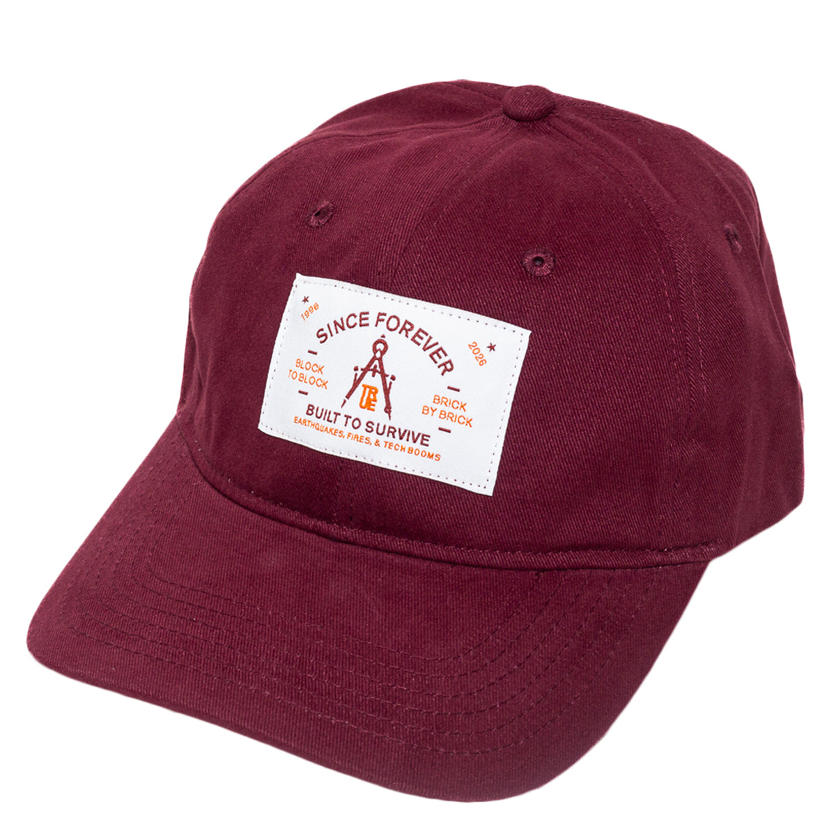 True Since Forever Dad Hat Burgundy