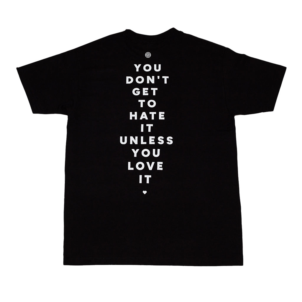 Men's SFCA Hate It, Love It T-Shirt Black