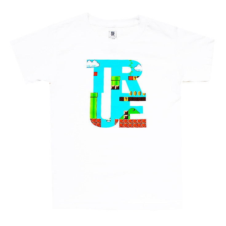 Kids True 1Up T-Shirt White - Shop True Clothing