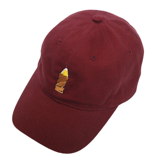 True Paper Bag 40 Dad Hat Burgundy - Shop True Clothing