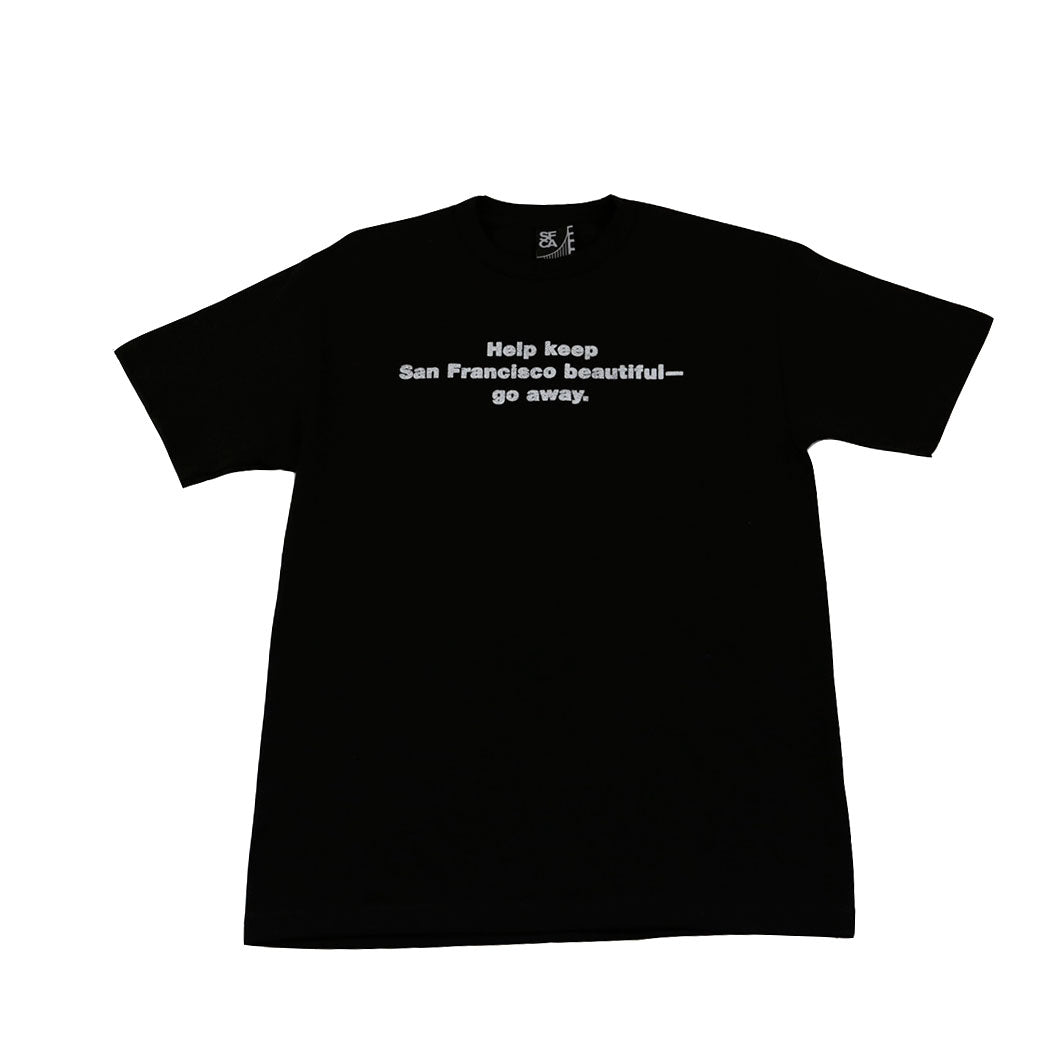 Mens SFCA Go Away T-Shirt Black - Shop True Clothing