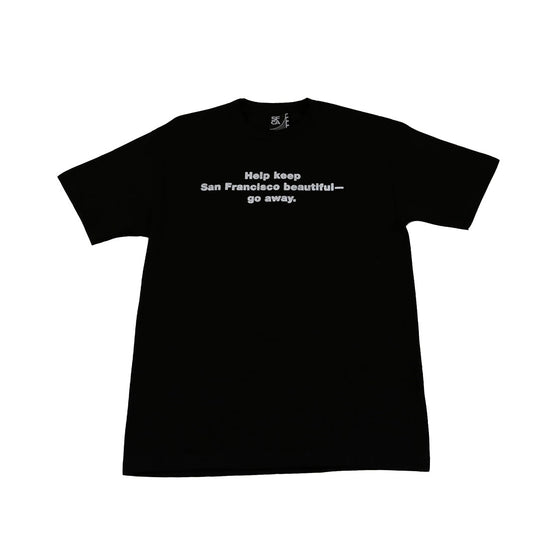 Mens SFCA Go Away T-Shirt Black - Shop True Clothing