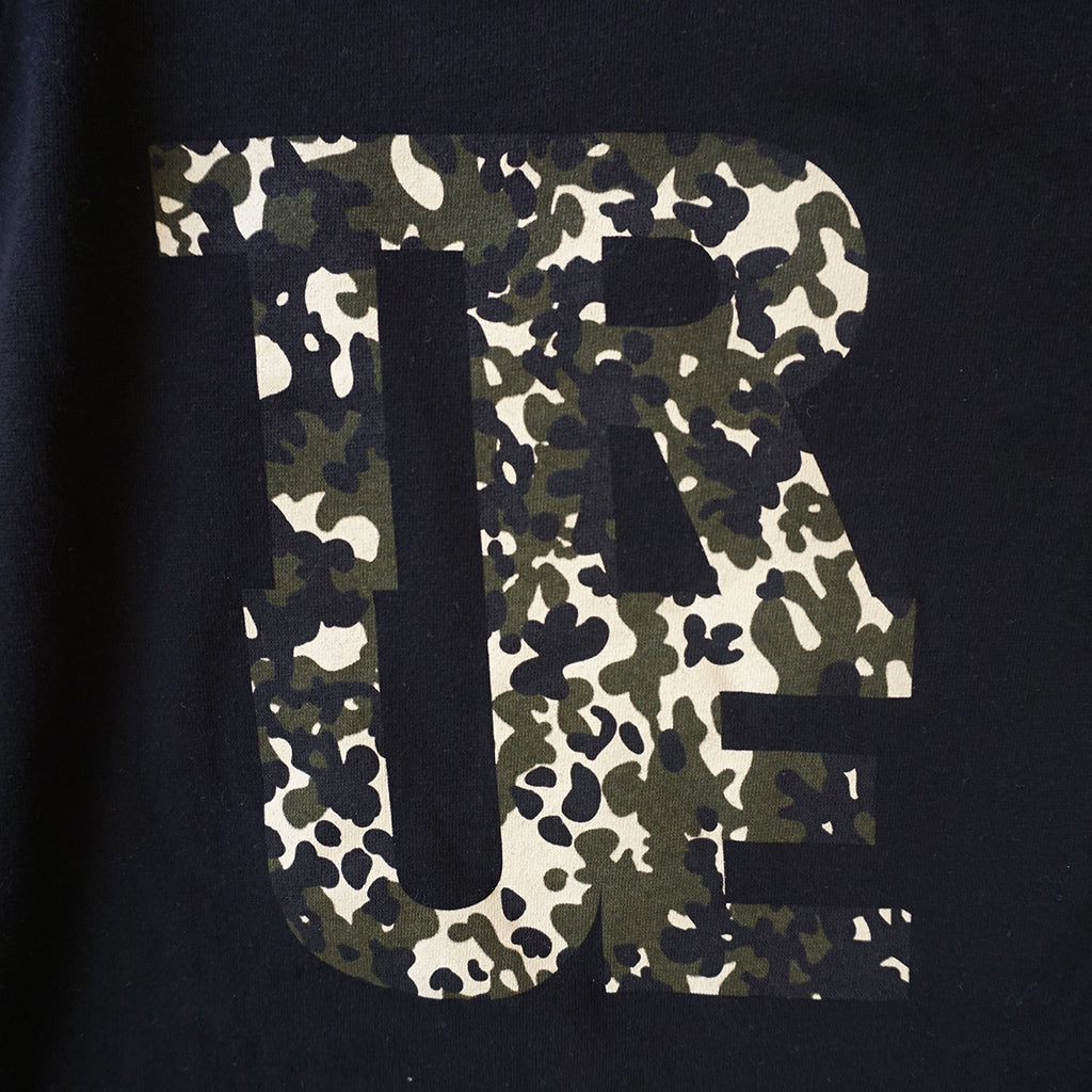 Mens True Fleck Crewneck Sweatshirt Black