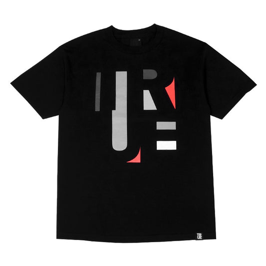 Mens True Abstract T-Shirt Black - Shop True Clothing