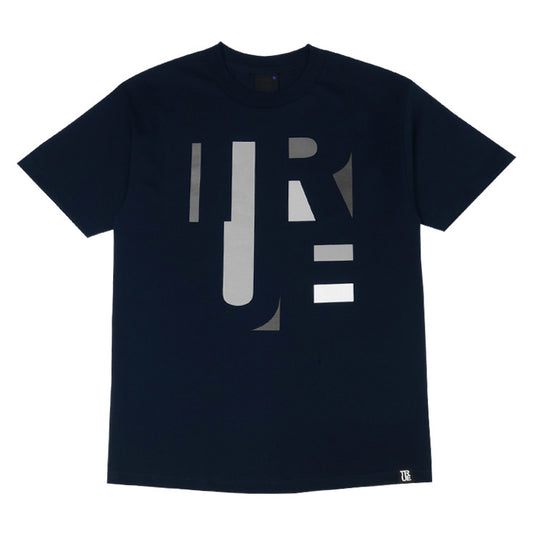 Mens True Abstract T-Shirt Navy - Shop True Clothing