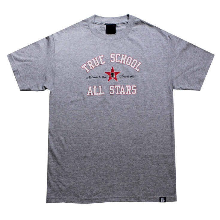True Mens All Stars T-Shirt Heather - Shop True Clothing