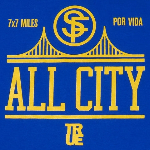 Mens True All City T-Shirt Warriors - Shop True Clothing