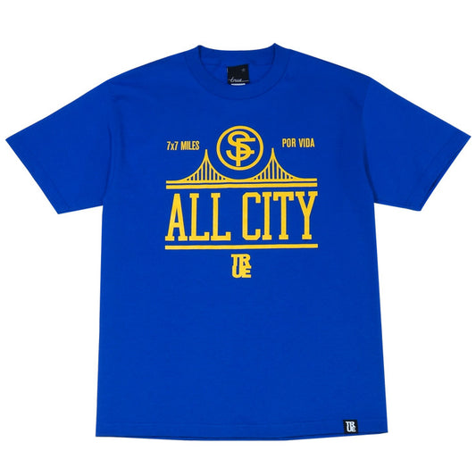 Mens True All City T-Shirt Warriors - Shop True Clothing
