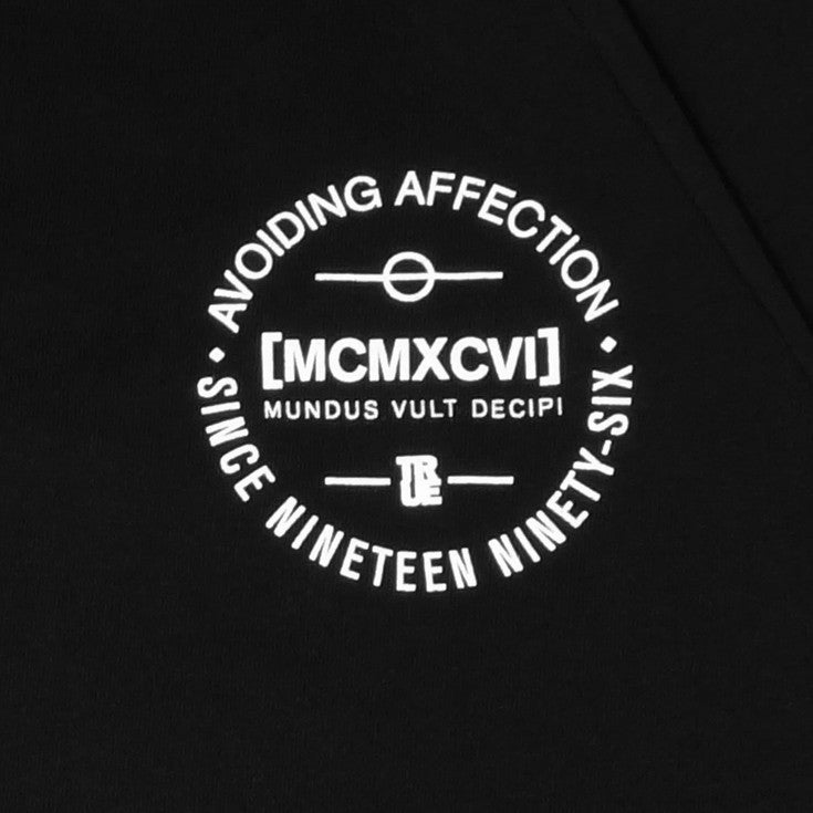Mens Avoiding Raglan T-Shirt Black - Shop True Clothing