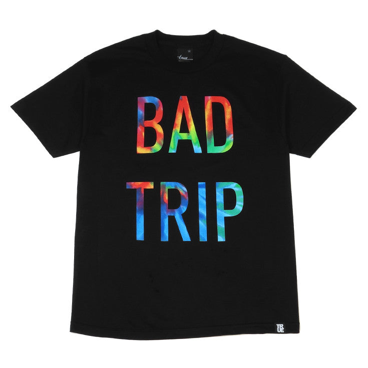 Mens True Bad Trip T-Shirt Black - Shop True Clothing