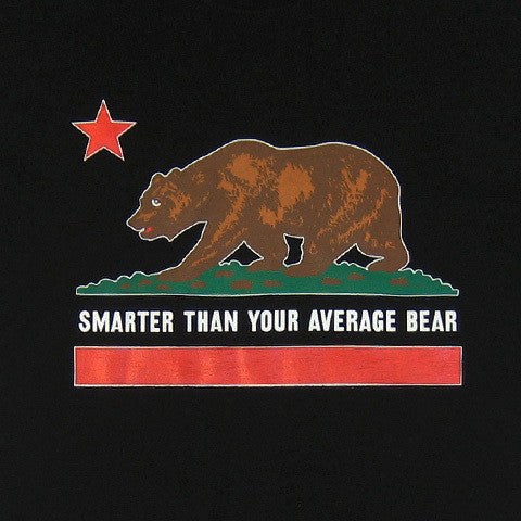 Womens Cali Bear T-Shirt Black - Shop True Clothing