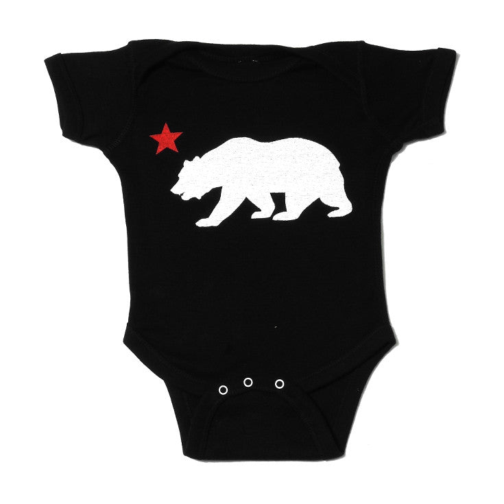 Kids True Bear Star One Piece Black - Shop True Clothing