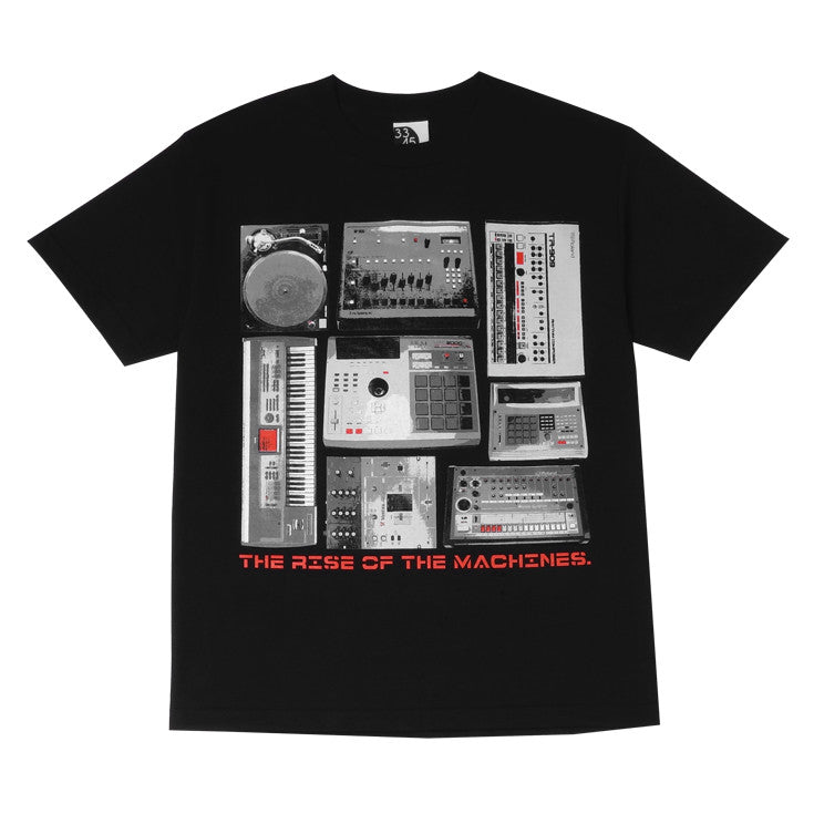 Mens Ongaku Beat Machines T-Shirt Black - Shop True Clothing