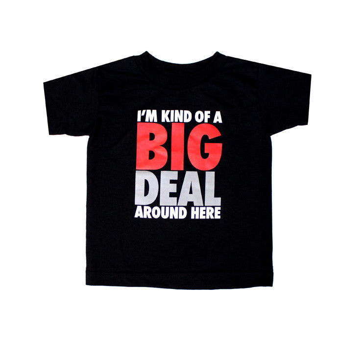 Kids True Big Deal T-Shirt Black - Shop True Clothing