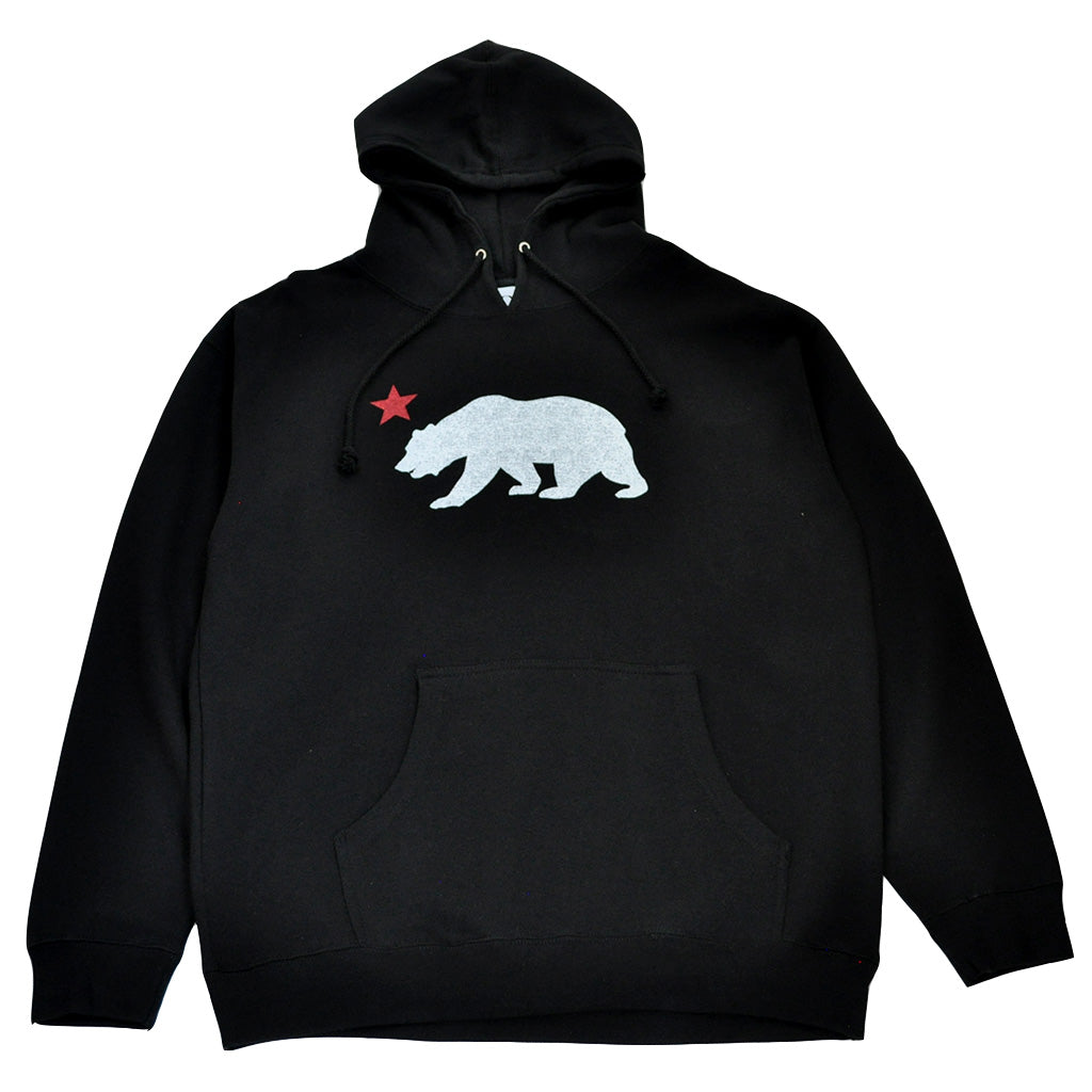 Mens True Bear Star Hoodie Black - Shop True Clothing