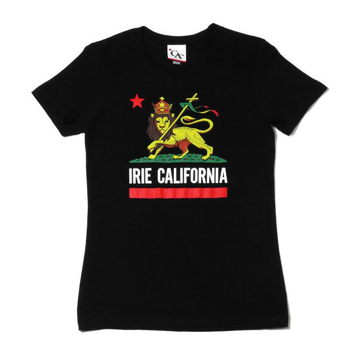 Womens Cali Lion T-Shirt Black - Shop True Clothing
