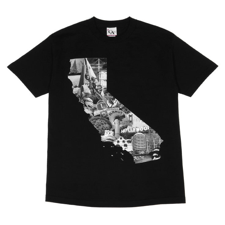 Mens Cali Photo T-Shirt Black - Shop True Clothing