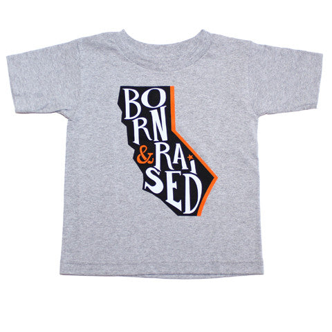 Kids True Cali Born T-Shirt Heather - Shop True Clothing