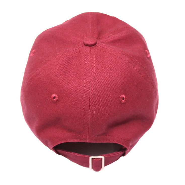 True Charged Up Dad Hat Burgundy - Shop True Clothing