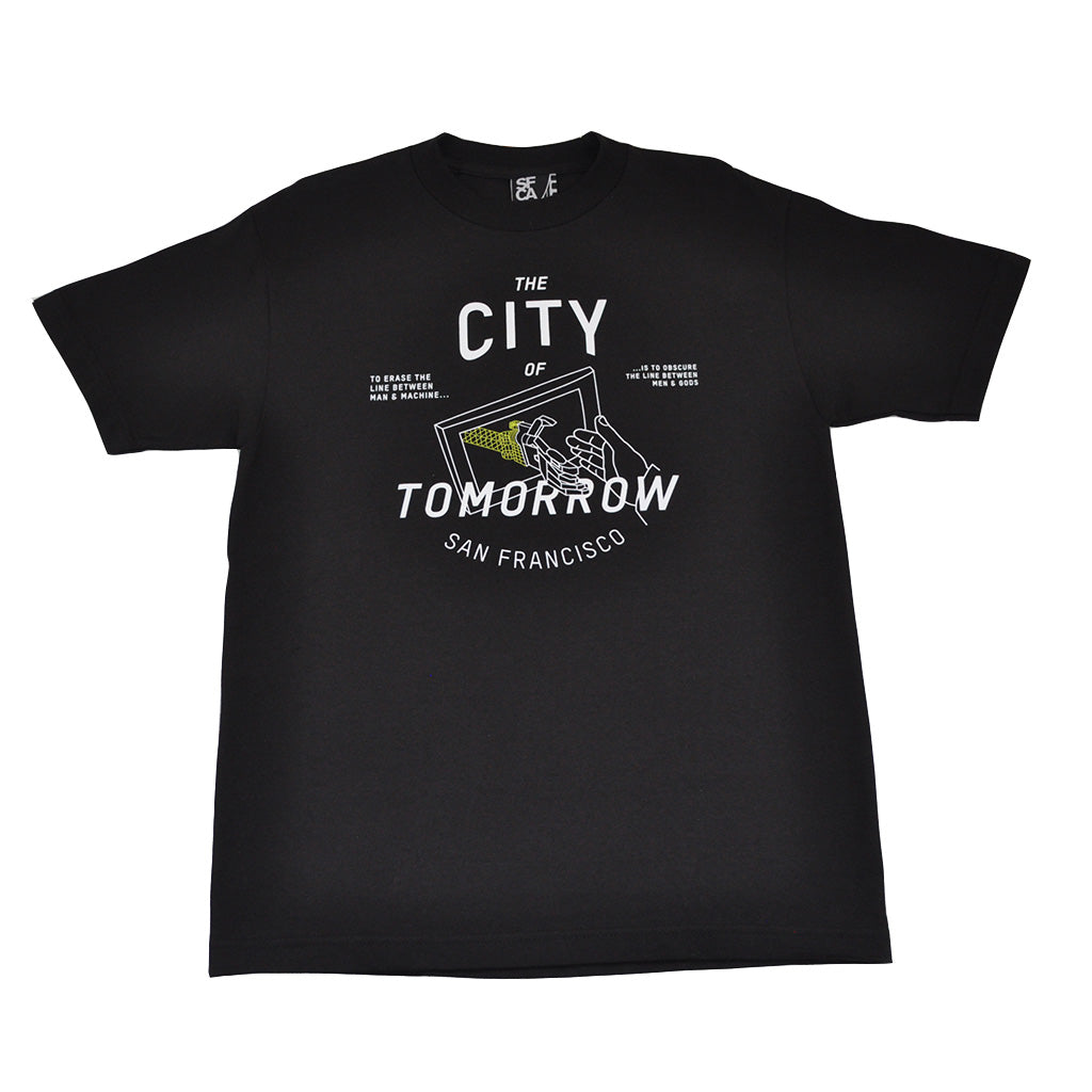 Mens SFCA City Of Tomorrow T-Shirt Black - Shop True Clothing
