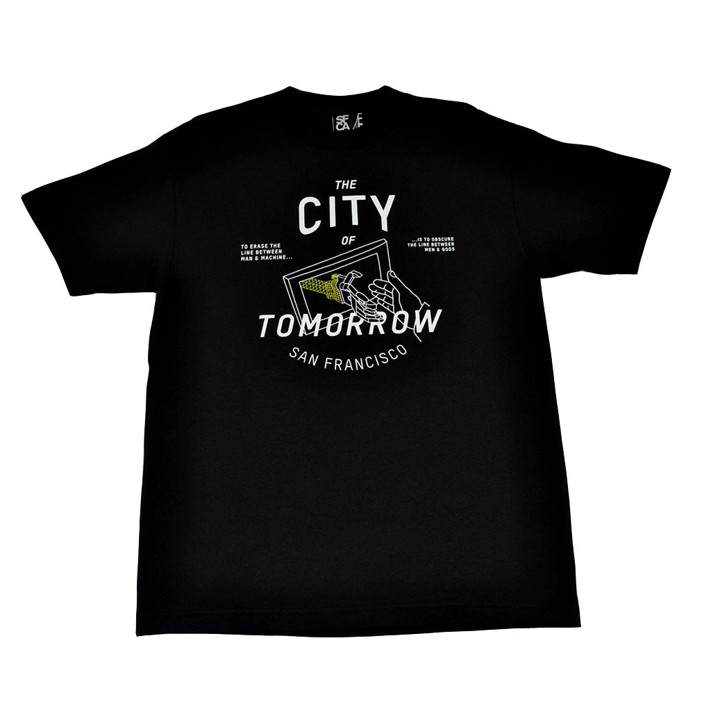 Mens SFCA City Of Tomorrow T-Shirt Black - Shop True Clothing