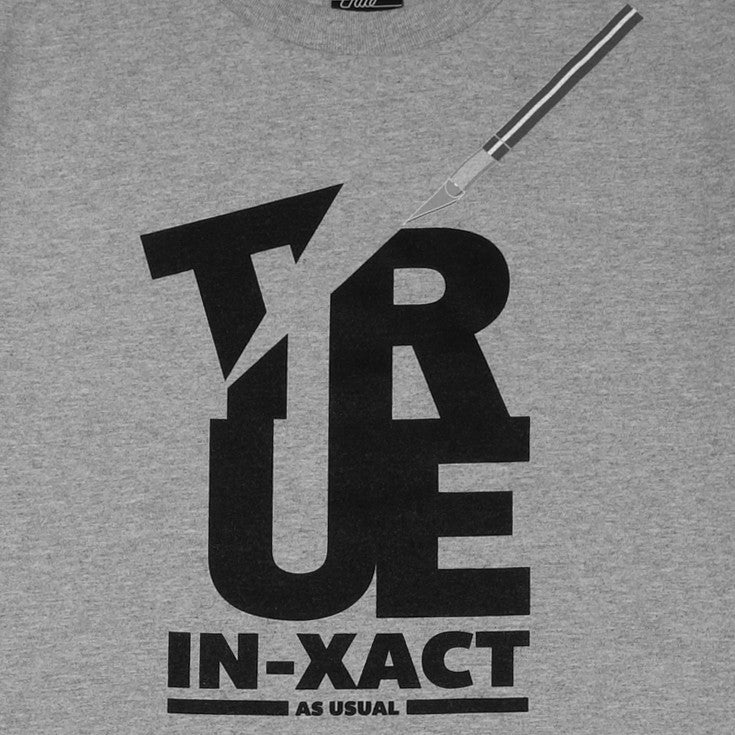 Womens True Cutting Corners II T-Shirt Heather Grey - Shop True Clothing