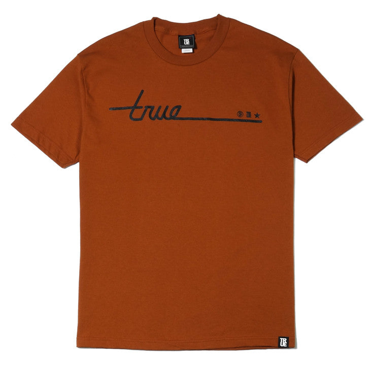 Mens True Darkside T-Shirt Texas Orange - Shop True Clothing