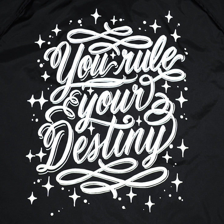 True x George Anzaldo Mens Destiny Jacket Black - Shop True Clothing