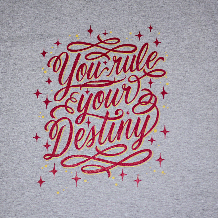 True x George Anzaldo Mens Destiny T-Shirt Heather - Shop True Clothing