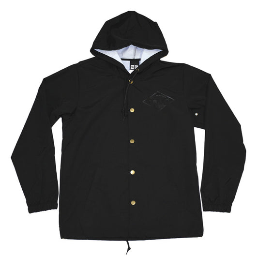 True Mens Established Rain Jacket Black - Shop True Clothing